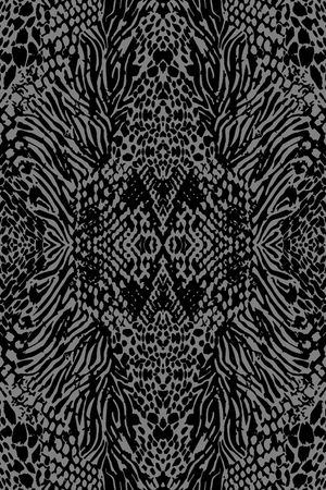 动物纹印花华亿平台图片