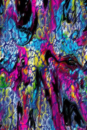 洋阳---抽象印花华亿平台图片