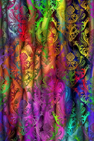 洋阳---民族风印花华亿平台图片