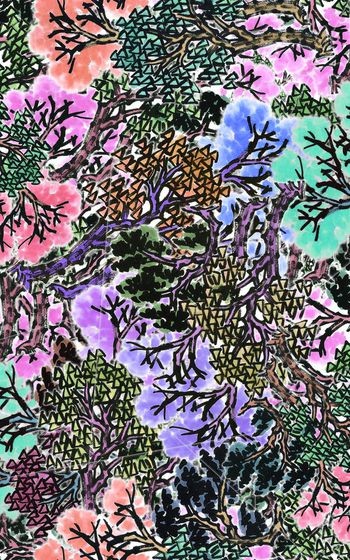 田园印花华亿平台图片