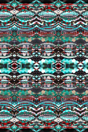 民族风印花华亿平台图片