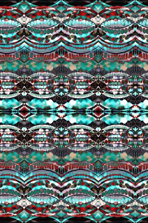 民族风印花华亿平台图片