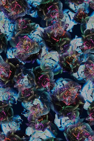 抽象印花华亿平台图片