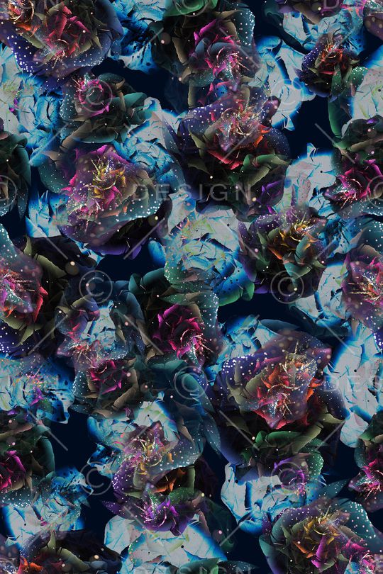 抽象印花华亿平台图片