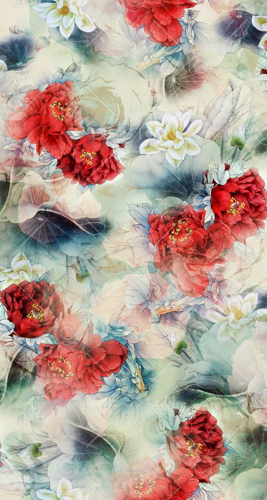 中国风印花华亿平台图片