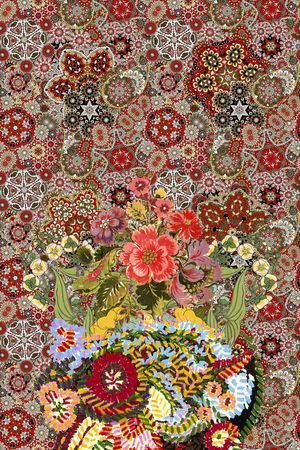 定位花印花华亿平台图片