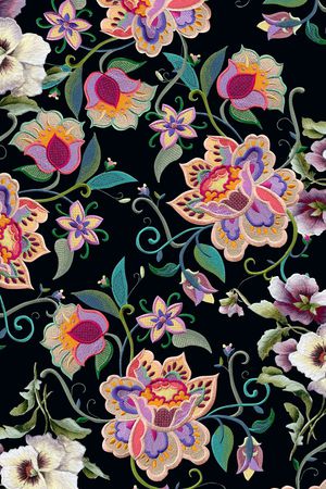 中国风印花华亿平台图片