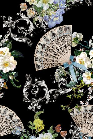 大牌风印花华亿平台图片