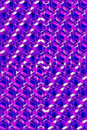 几何印花华亿平台图片