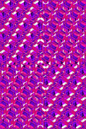 几何印花华亿平台图片