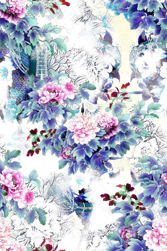 数码华亿平台印花华亿平台图片