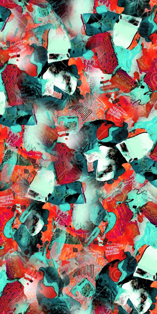 几何印花华亿平台图片