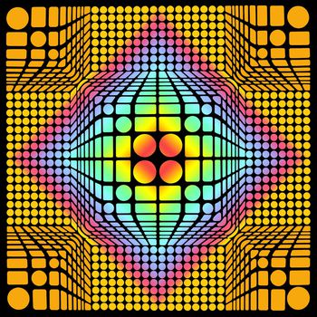 渐变印花华亿平台图片