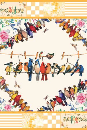 几何印花华亿平台图片