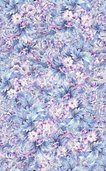 鲜花印花华亿平台图片