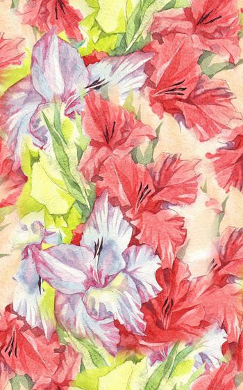 鲜花印花华亿平台图片