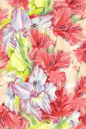 鲜花印花华亿平台图片