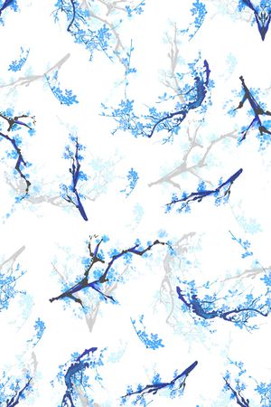 梅花印花华亿平台图片