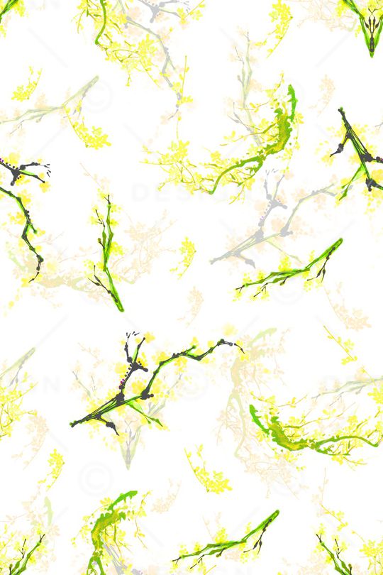 梅花印花华亿平台图片