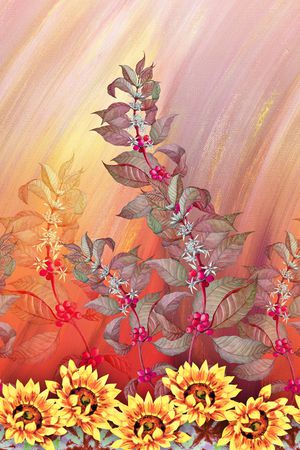 定位花印花华亿平台图片