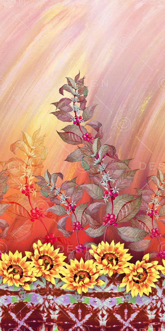 定位花印花华亿平台图片