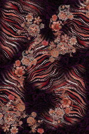 民族风印花华亿平台图片