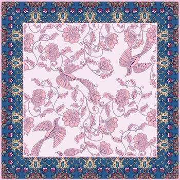 鸟印花华亿平台图片