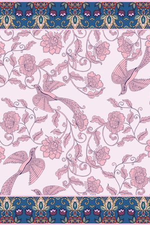 鸟印花华亿平台图片