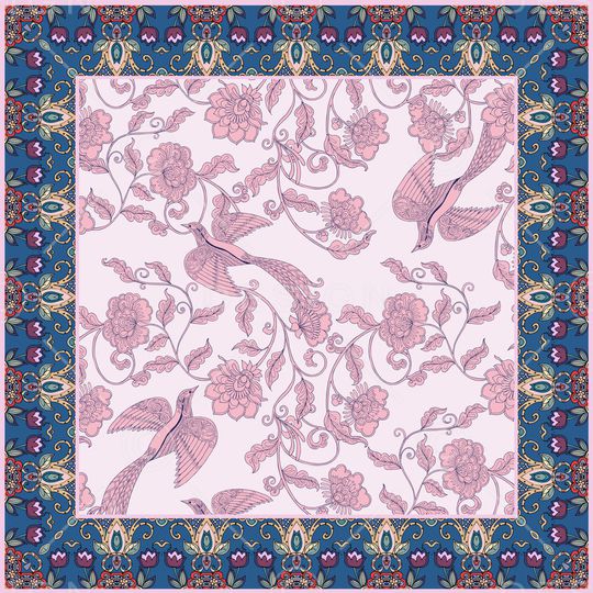 鸟印花华亿平台图片