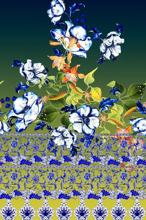 定位花印花华亿平台图片