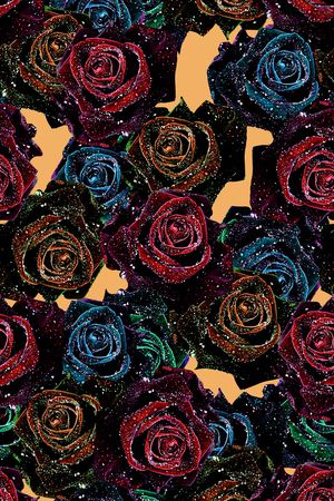 复古印花华亿平台图片