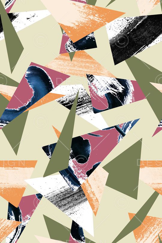 几何印花华亿平台图片