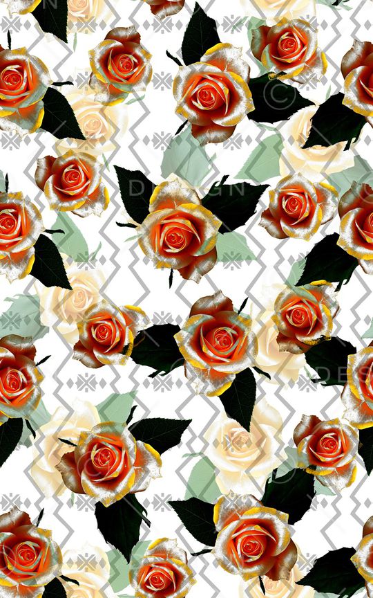 春夏华亿平台印花华亿平台图片