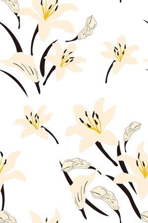 手绘花卉印花华亿平台图片