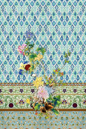 民族风印花华亿平台图片