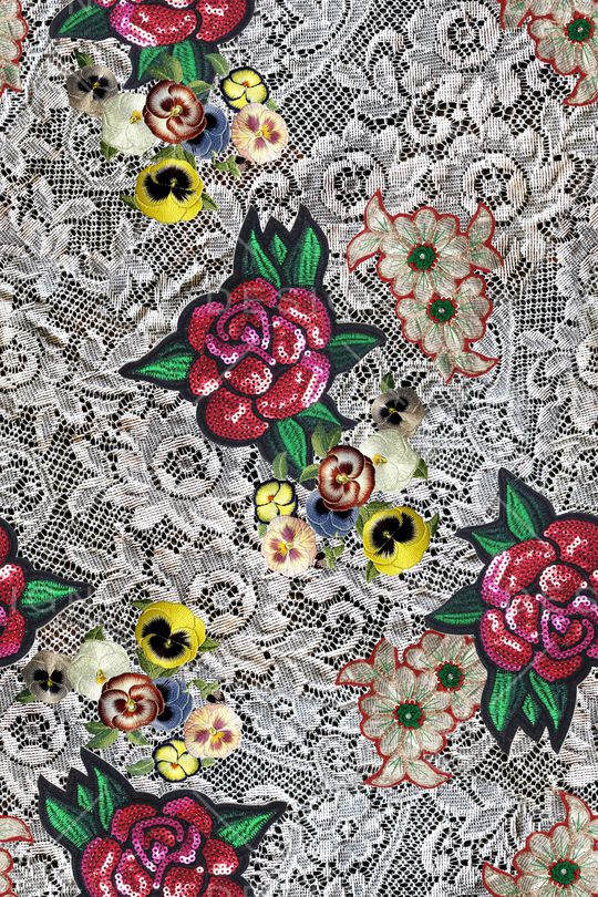 绣花印花华亿平台图片