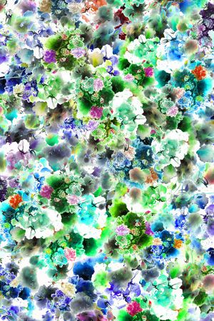 水墨风印花华亿平台图片