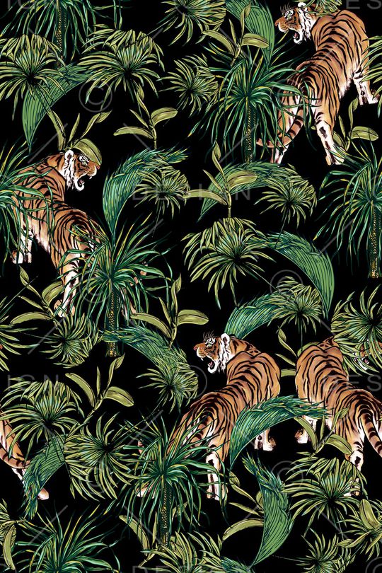 手绘花卉印花华亿平台图片