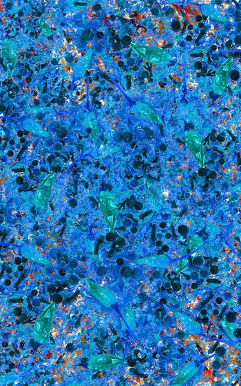 水墨风印花华亿平台图片