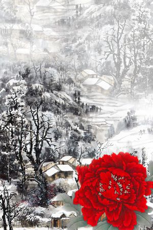 定位花印花华亿平台图片