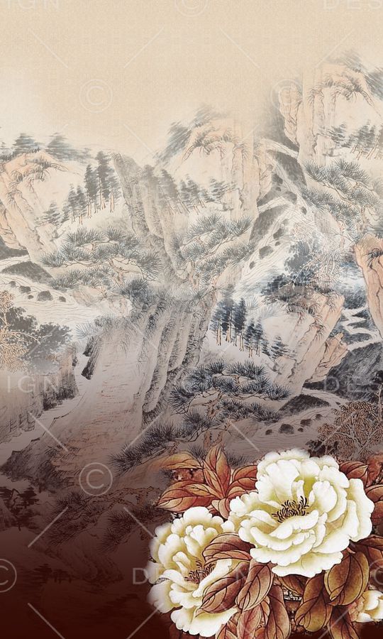 定位花印花华亿平台图片