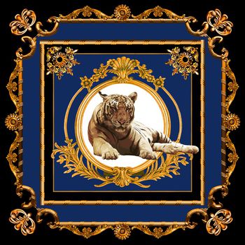 老虎印花华亿平台图片