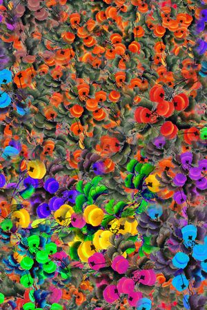 水墨风印花华亿平台图片