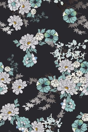 旗袍印花华亿平台图片