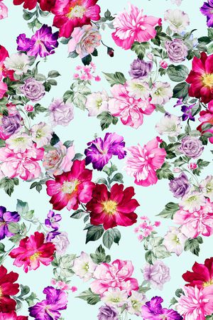 小碎花印花华亿平台图片