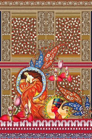 民族风印花华亿平台图片