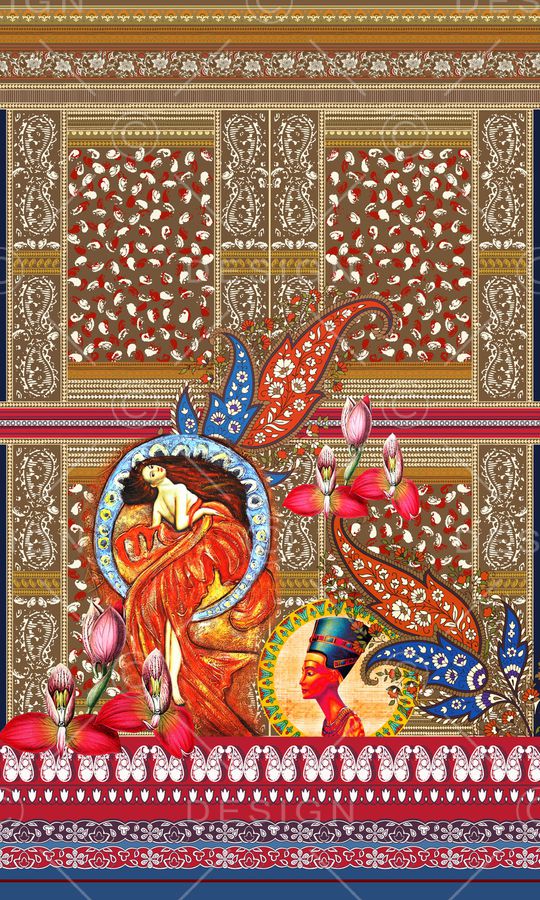 民族风印花华亿平台图片