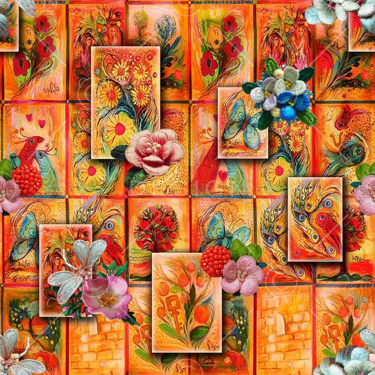 春夏华亿平台印花华亿平台图片