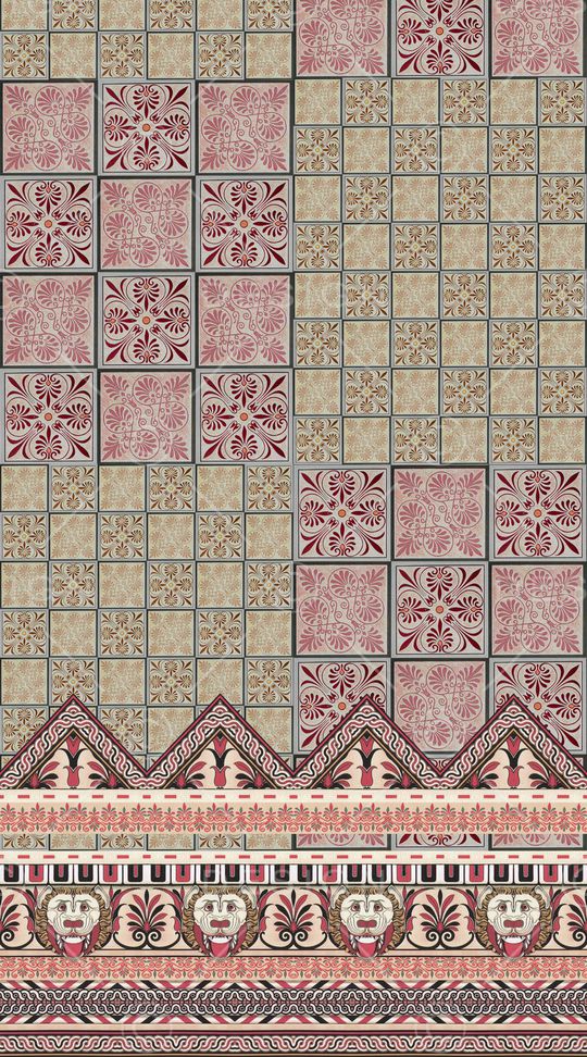 中国风印花华亿平台图片