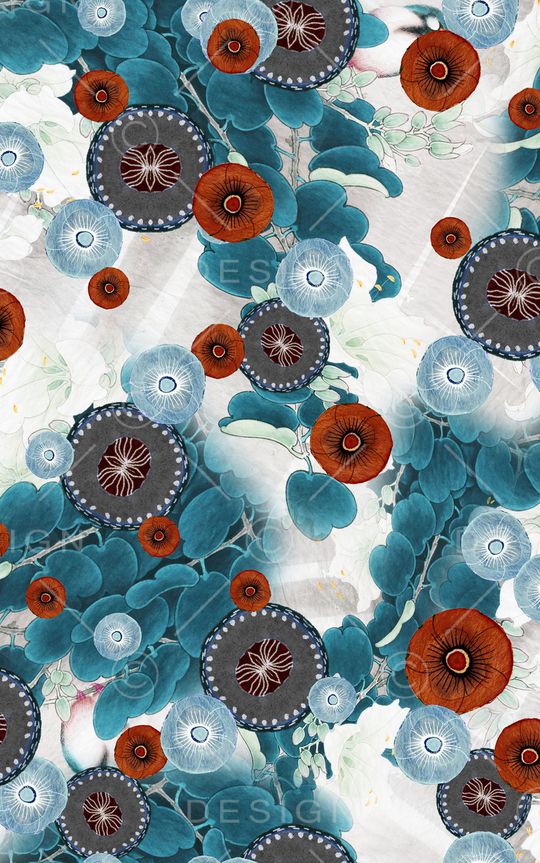 民族风印花华亿平台图片